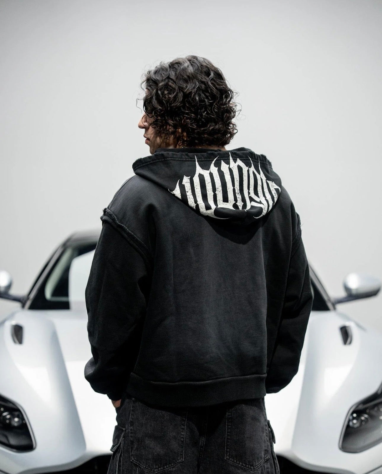 Deconstructed Terry Hoodie