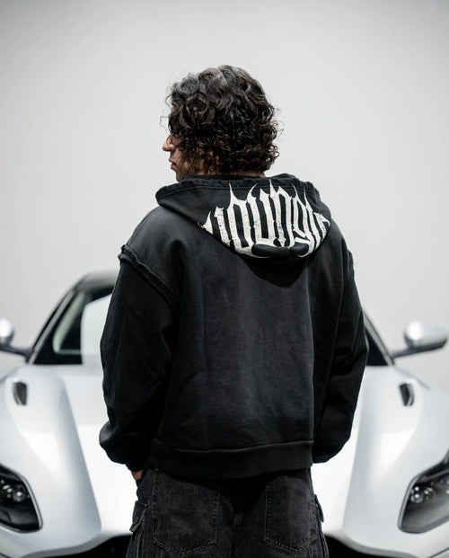 Deconstructed Terry Hoodie - Imagen 1